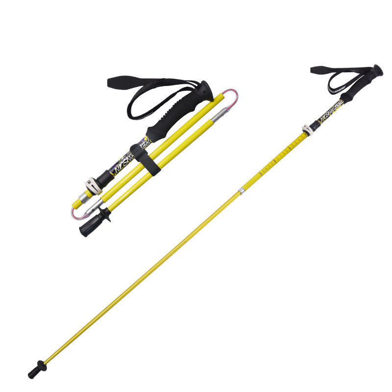 Folding Trekking Poles – Lightweight Aluminium Hiking Sticks (Pair)